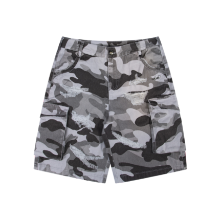 Deputy Department White Camo Shorts
